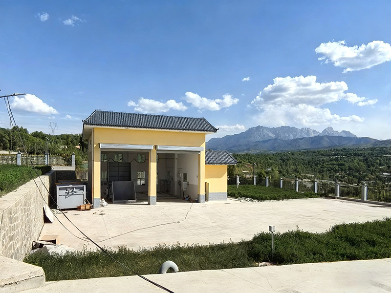 甘肅省臨夏回族自治區(qū)臨夏縣水平分體站安裝案例