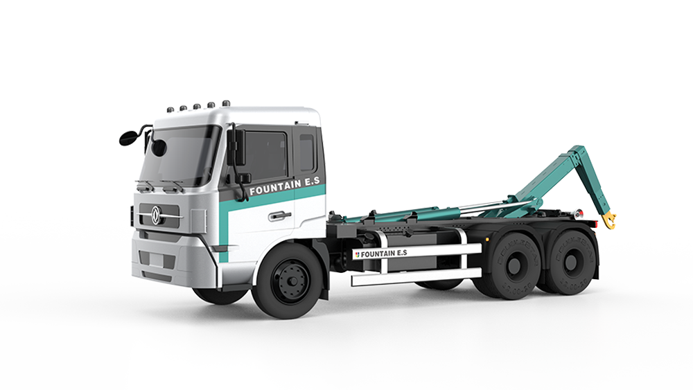 純電動18噸勾臂垃圾車